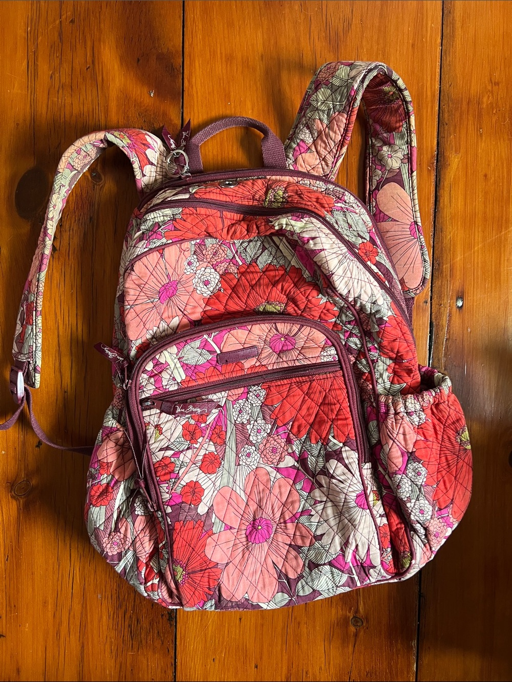 Vera Bradley Autumn Floral Quilted Women's Backpack